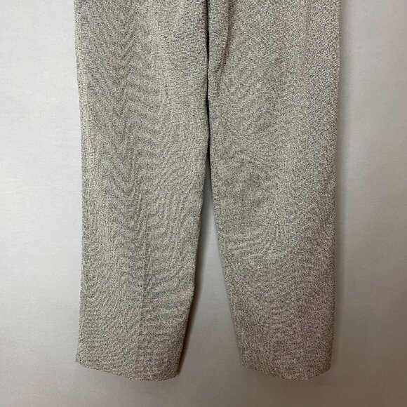 Vintage Larry Levine Slacks Women High Waisted Trousers Woven Office Retro Style - Picture 7 of 14